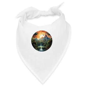 Eine verlassene tropische Insel - Bandana - Weiß - Vorne