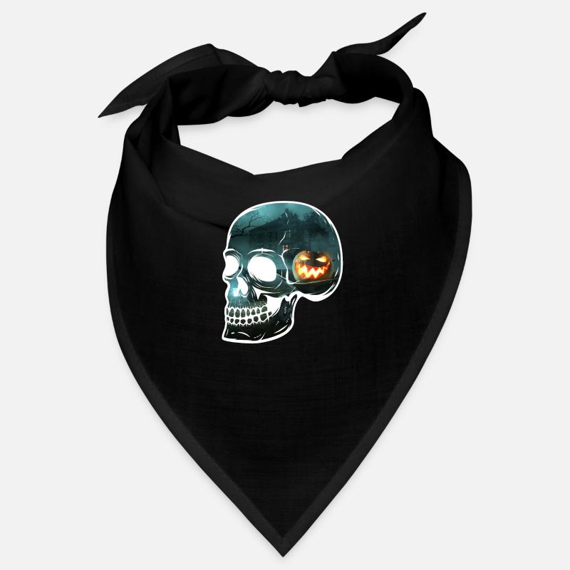 Skull terrifying vision Bandana