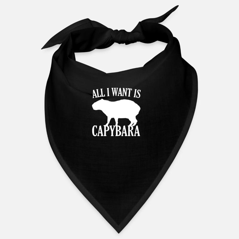 All I Want Is Capybara - Ok I Pull Up Meme - Capy Bandana
