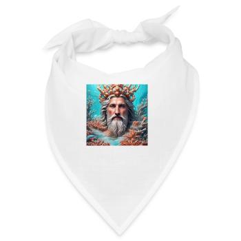 Neptun - Bandana - Weiß - Vorne