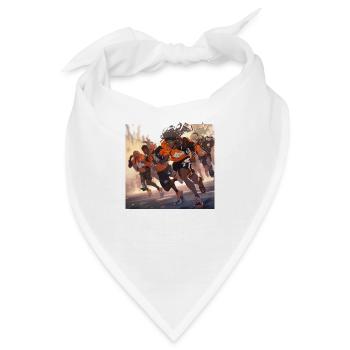 Endspurt! - Bandana - Weiß - Vorne