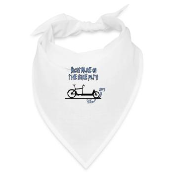 Lastenfahrrad Albtraum - Bandana - Weiß - Vorne