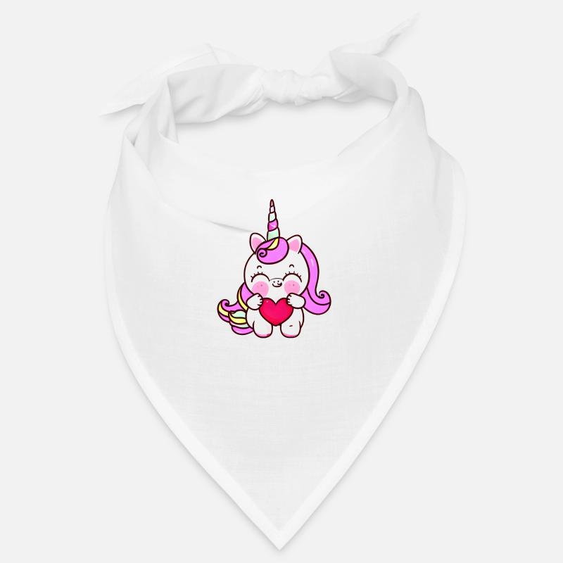 Einhorn Fabeltier Unicorn Mädchen Einhörner Bandana