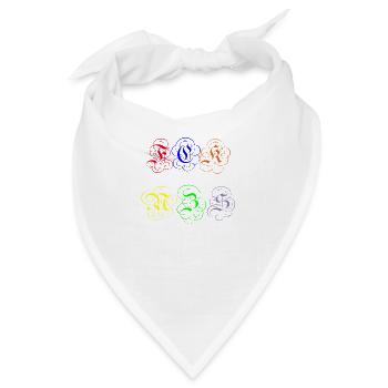 FCK NZS - Bandana - Weiß - Vorne
