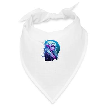Verzauberter Spektrum-Elf - Bandana - Weiß - Vorne