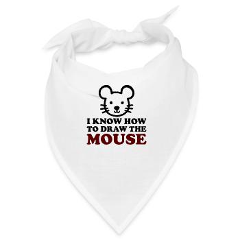 The Mouse - Bandana - Weiß - Vorne