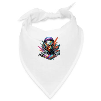 Cyborg - Bandana - Weiß - Vorne