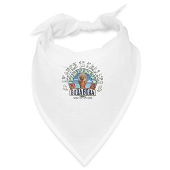 Den Winter verbringe ich in BORA BORA - Bandana - Weiß - Vorne
