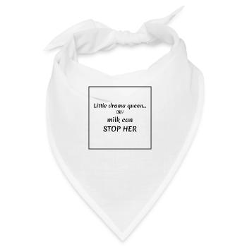 Babysprüche - Bandana - Weiß - Vorne