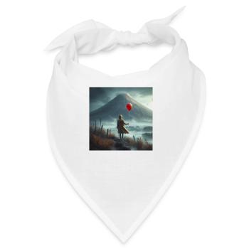 Vor dem Vulkan - Bandana - Weiß - Vorne