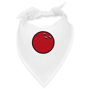 Bowlingkugel 2510 - Bandana - Weiß - Vorne