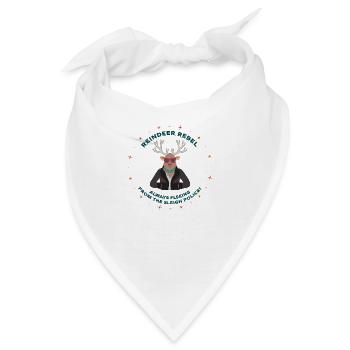Reindeer Rebell - Bandana - Weiß - Vorne