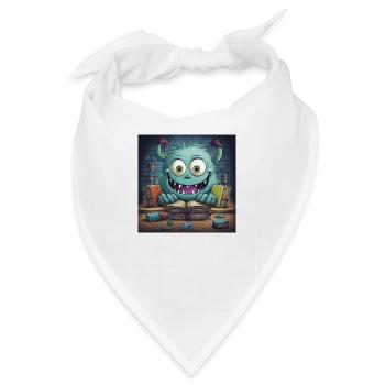 Monster - Bandana - Weiß - Vorne