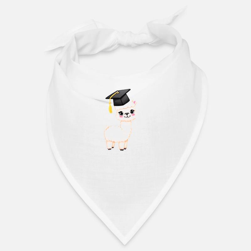 Bachelor Alpaka Absolvent Schulabschluss Studium Bandana