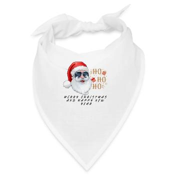 Santa Claus - Bandana - Weiß - Vorne