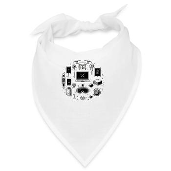Gadgets: Die Werkzeuge der Moderne - Bandana - Weiß - Vorne