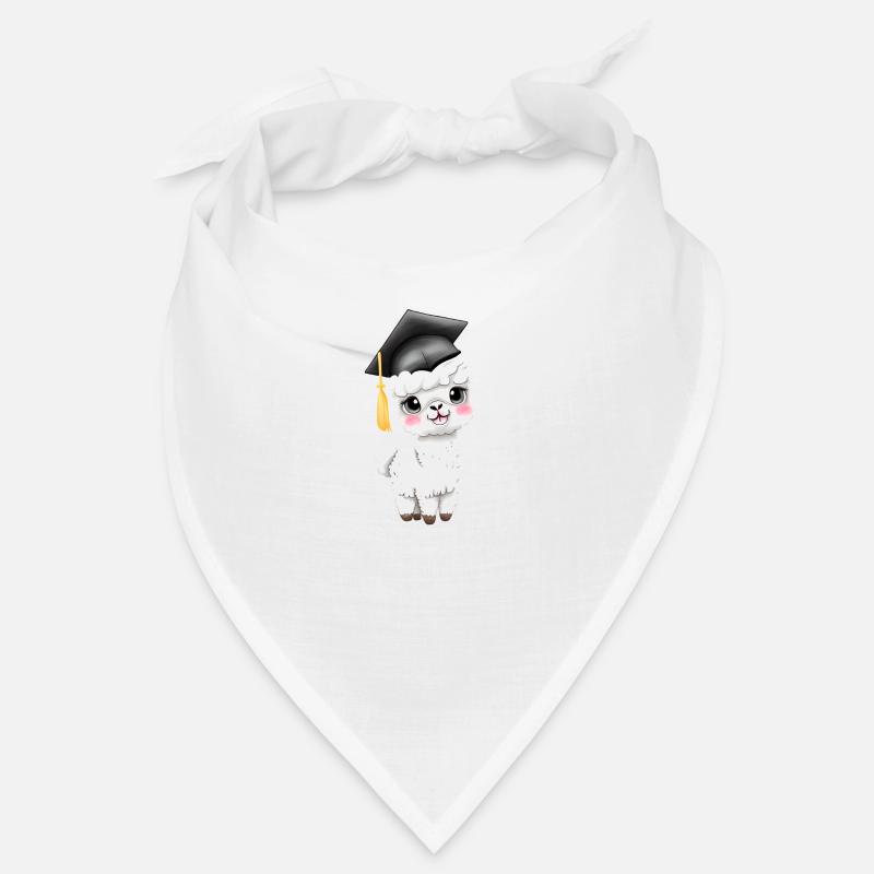 Bachelor Schulabschluss Alpaka Absolvent Studium Bandana