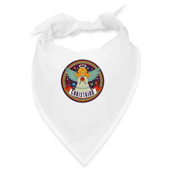 Christkind Retro - Bandana - Weiß - Vorne