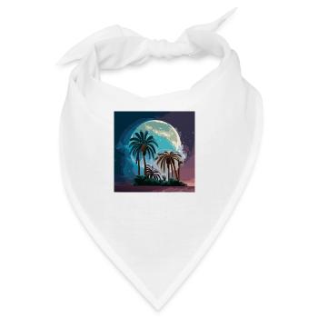 Magical in Miami (Miami Collection) - Bandana - Weiß - Vorne