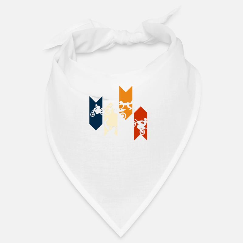 Vintage Retro Motorcycle - Motorcycle Gift Idea Bandana