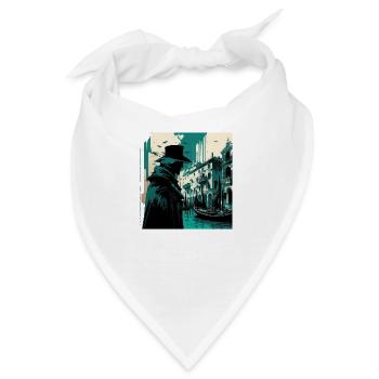 Venedig - Bandana - Weiß - Vorne