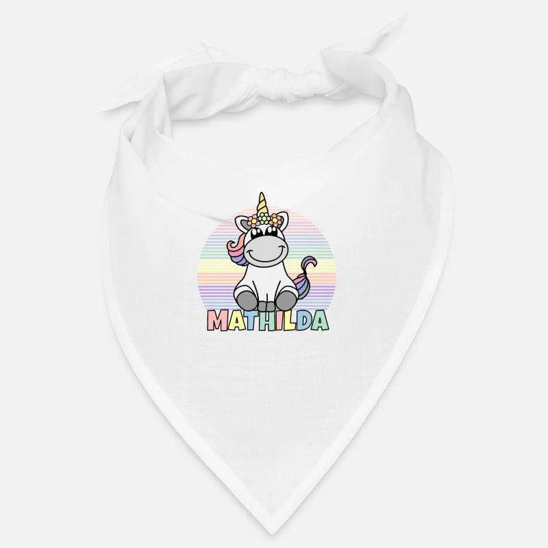 Mathilda Einhorn Name Bandana