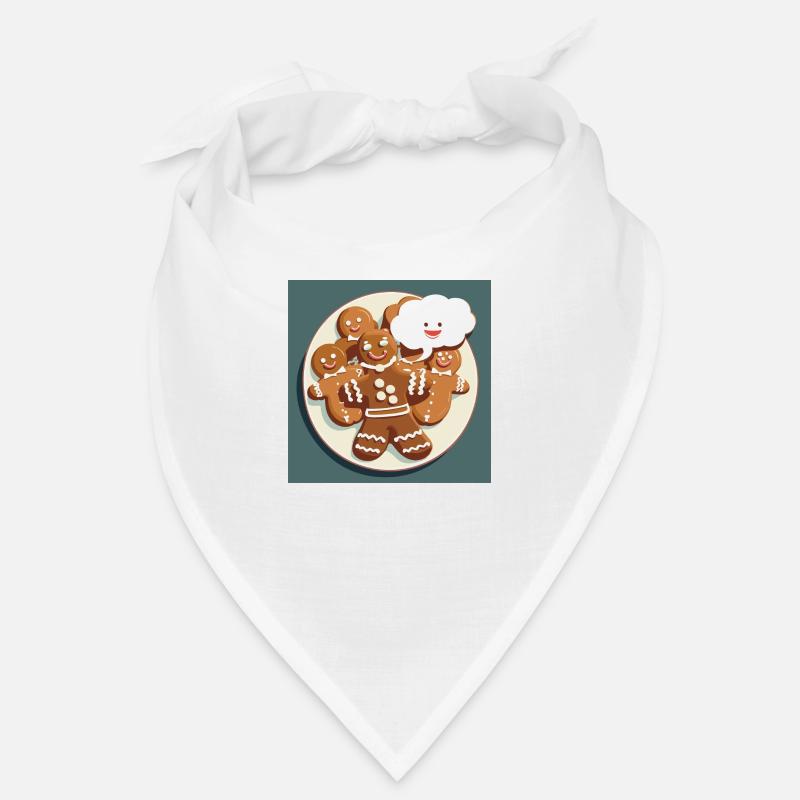 Lebkuchen / Weihnachten / Lebkuchenmann Bandana