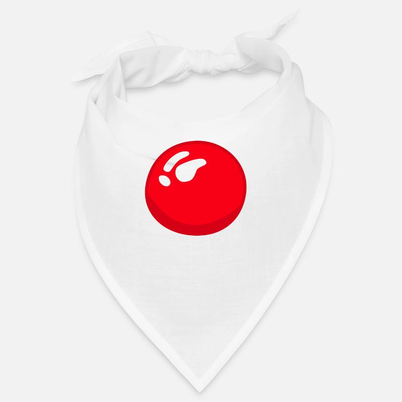 Modèle de nez rouge Bandana