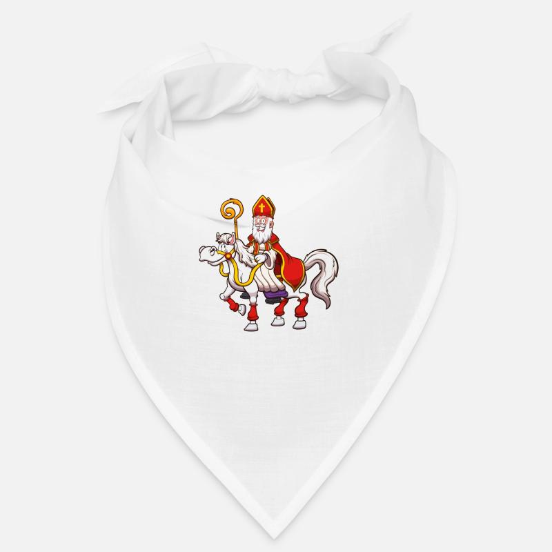 Saint Nicolas à cheval Bandana