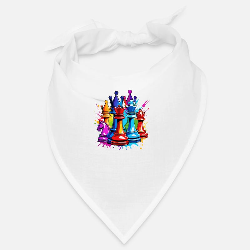 Chess / Pieces / Strategy / Brain Teaser / Nerd Bandana