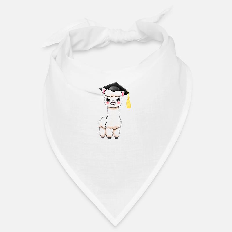 Bachelor Alpaka Studium Absolvent Schulabschluss Bandana