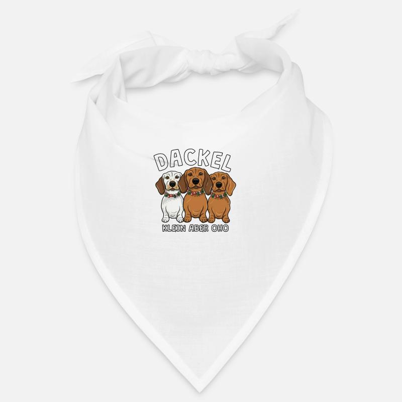 Dackel - klein aber oho Bandana