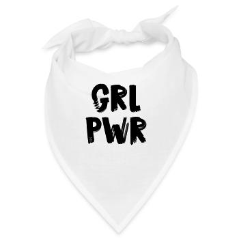 Girl-Power Girl-Power - Bandana - Weiß - Vorne
