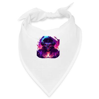 digital death - Bandana - Weiß - Vorne