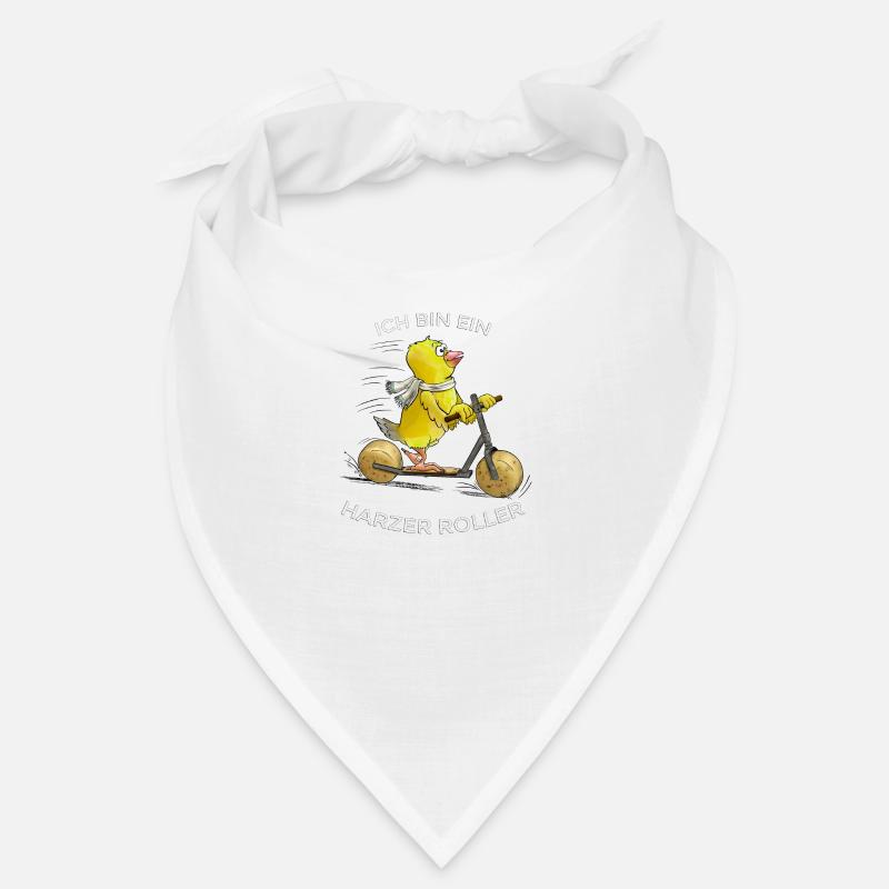 Ich bin ein Harzer Roller - Bandana - Weiß