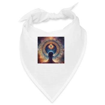 Spiritualität - Bandana - Weiß - Vorne