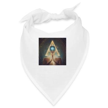 Spiritualität - Bandana - Weiß - Vorne