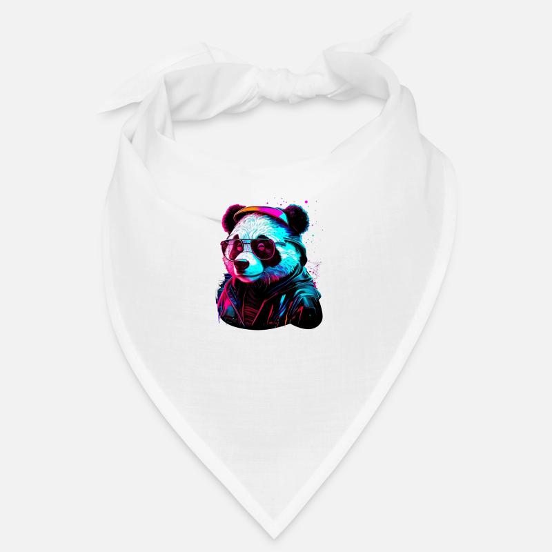 Panda hipster Bandana