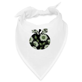 Apfel - Bandana - Weiß - Vorne