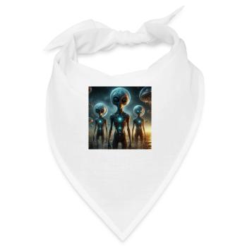 Astrophysik Spiritualität - Bandana - Weiß - Vorne
