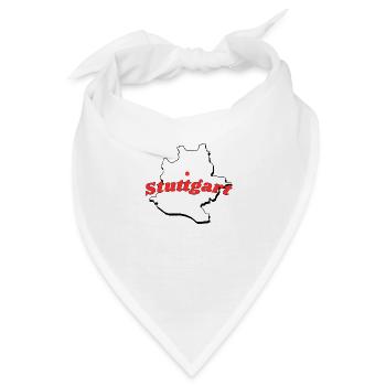 Stuttgart - Bandana - Weiß - Vorne