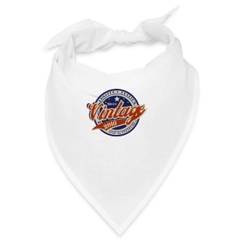 Jahrgang 2010—2010 Jahr Geburtstagsgeschenk - Bandana - Weiß - Vorne