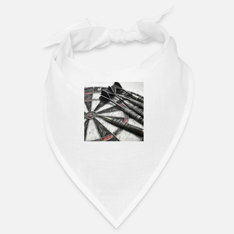 Dartboard - Bandana - Weiß