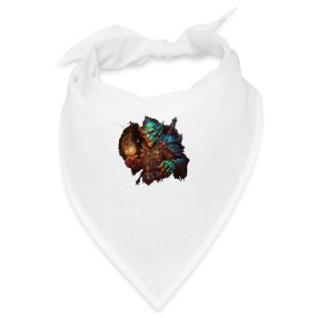 Ork-Schamane - Bandana - Weiß - Vorne