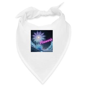 Firework - Bandana - Weiß - Vorne