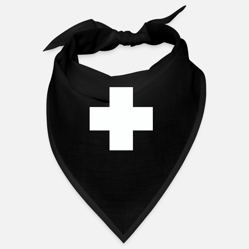 Croix du drapeau suisse Bandana