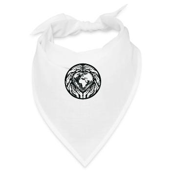 Eine Welt - Bandana - Weiß - Vorne