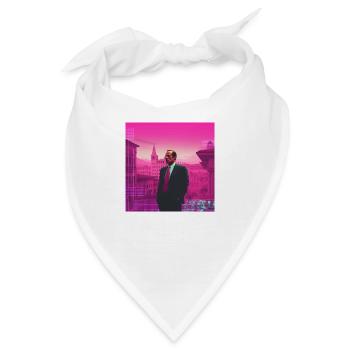 Italien Vaporwave - Bandana - Weiß - Vorne