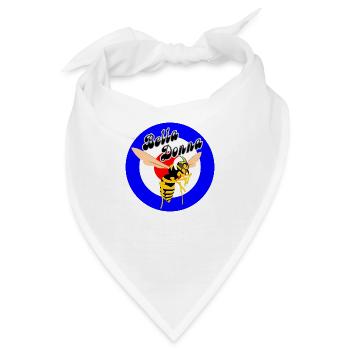 Wespe Mod Ziel Rondell Bella Donna - Bandana - Weiß - Vorne