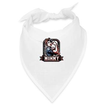 Muscle Mommy Simple - Bandana - Weiß - Vorne